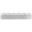 Plænekanter 30 stk. 103 x 0,05 x 22 cm Galvaniseret stål Sølv