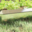 Sneglehegn 16 stk. 100 x 3,5 x 25 cm Rustfrit stål Sølv