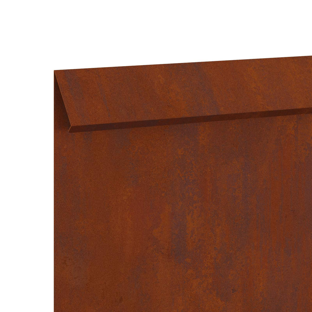 Sneglehegn 4 stk. 100 x 3,5 x 25 cm Cortenstål Rusten