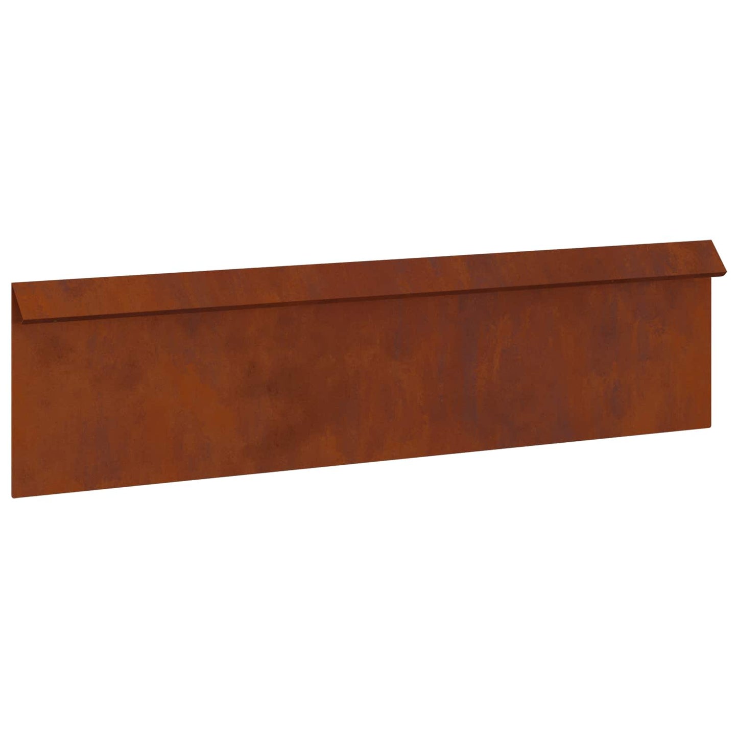Sneglehegn 4 stk. 100 x 3,5 x 25 cm Cortenstål Rusten
