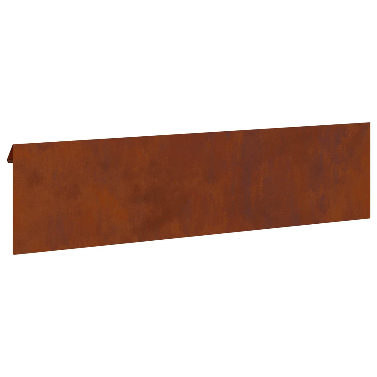Sneglehegn 4 stk. 100 x 3,5 x 25 cm Cortenstål Rusten