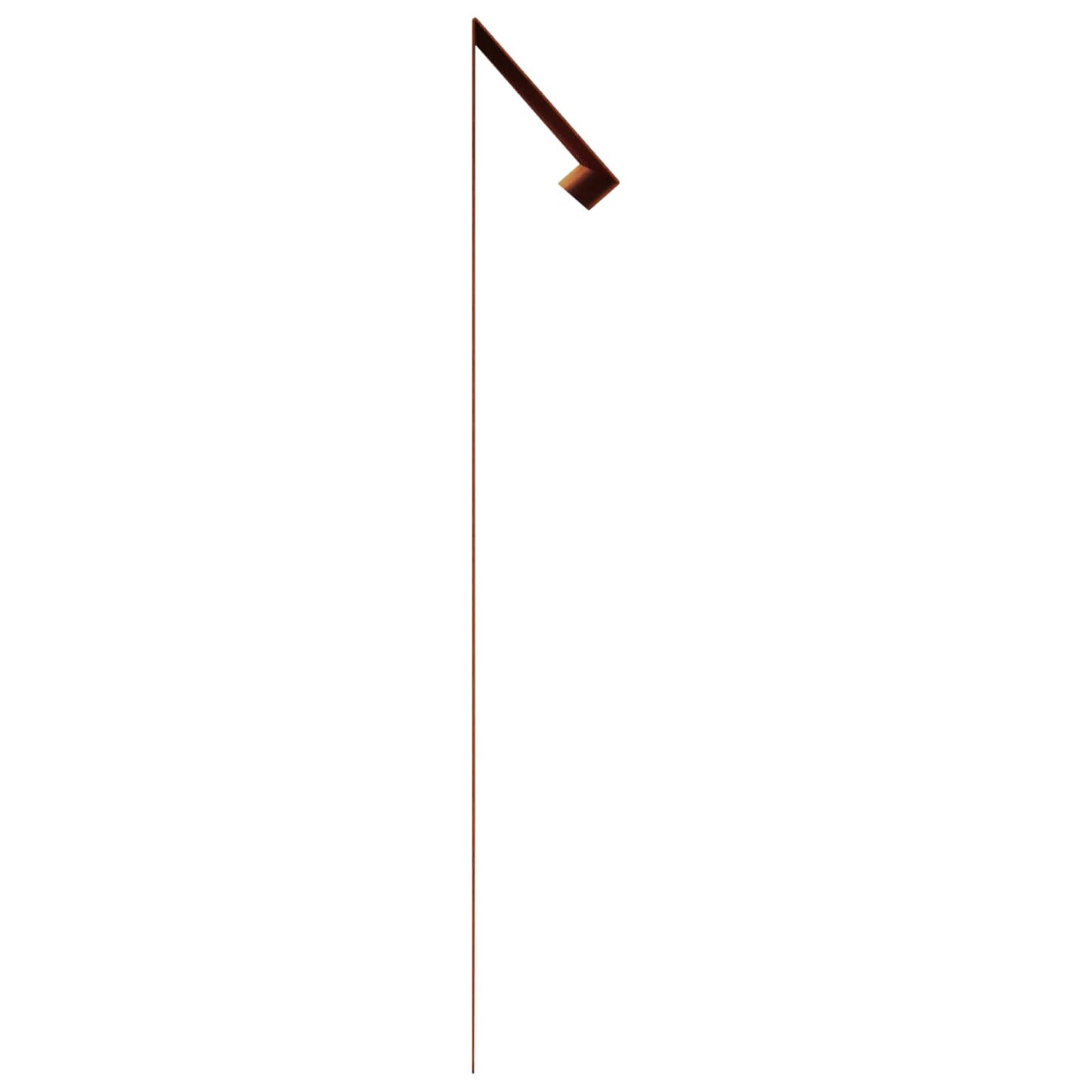 Sneglehegn 4 stk. 100 x 3,5 x 25 cm Cortenstål Rusten