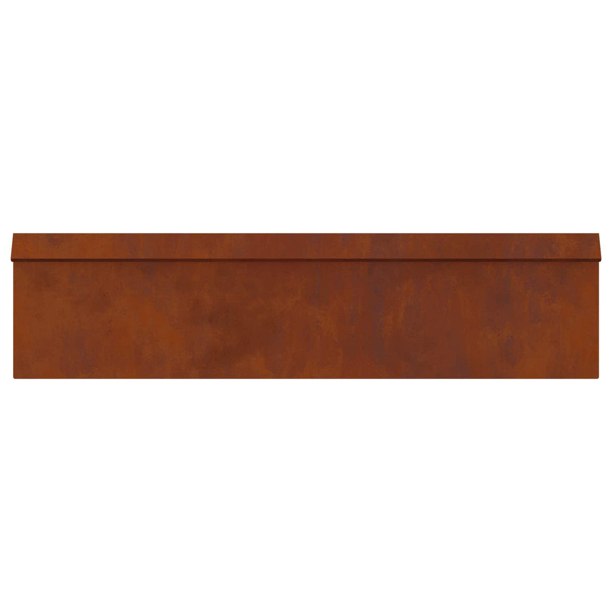 Sneglehegn 16 stk. 100 x 3,5 x 25 cm Cortenstål Rusten