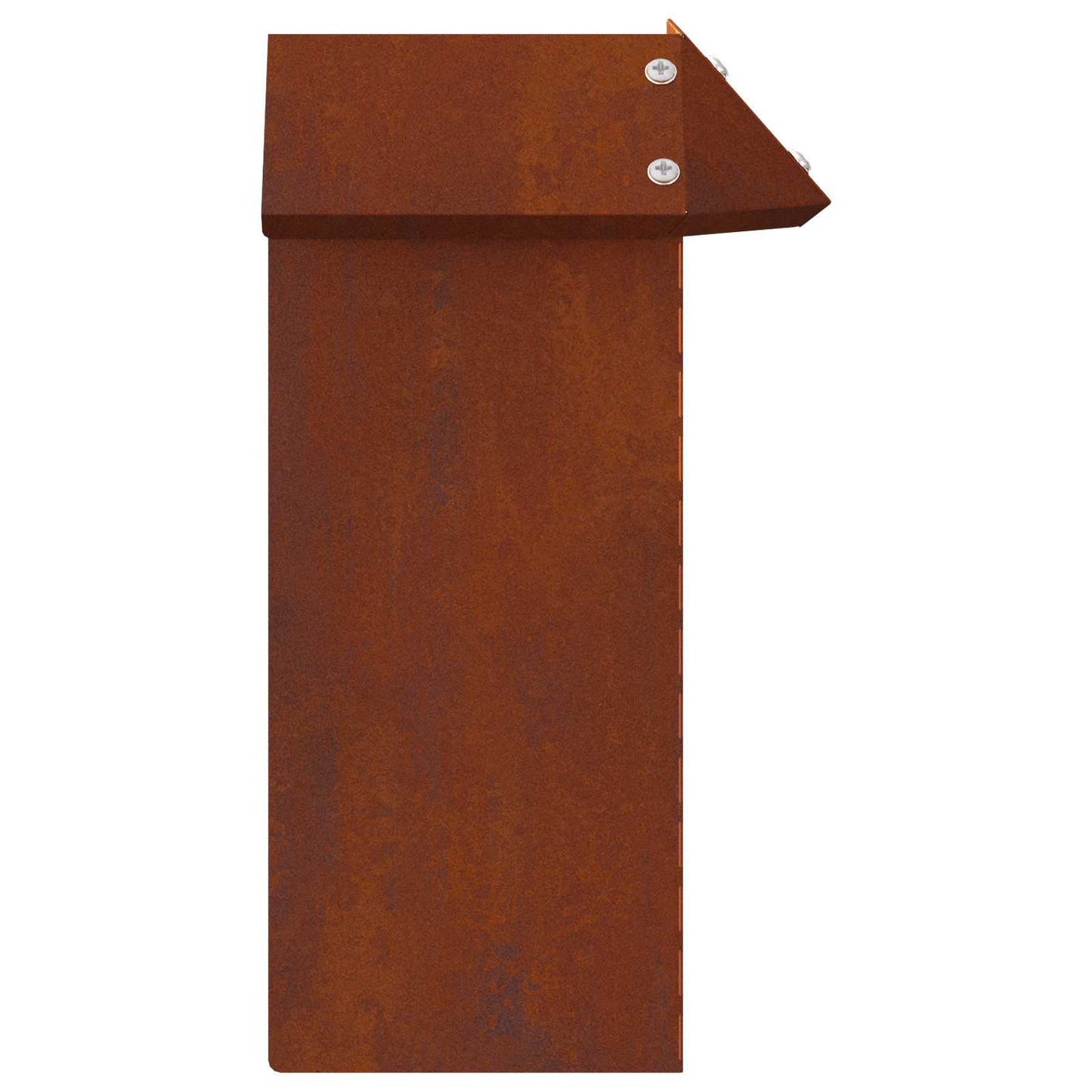 Sneglehegn 13,5 x 13,5 x 25 cm Cortenstål Rusten