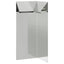 Sneglehegn 10 x 10 x 25 cm Galvaniseret stål Sølv