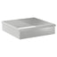 Sneglehegn 8 stk. 100 x 3,5 x 25 cm Galvaniseret stål Sølv
