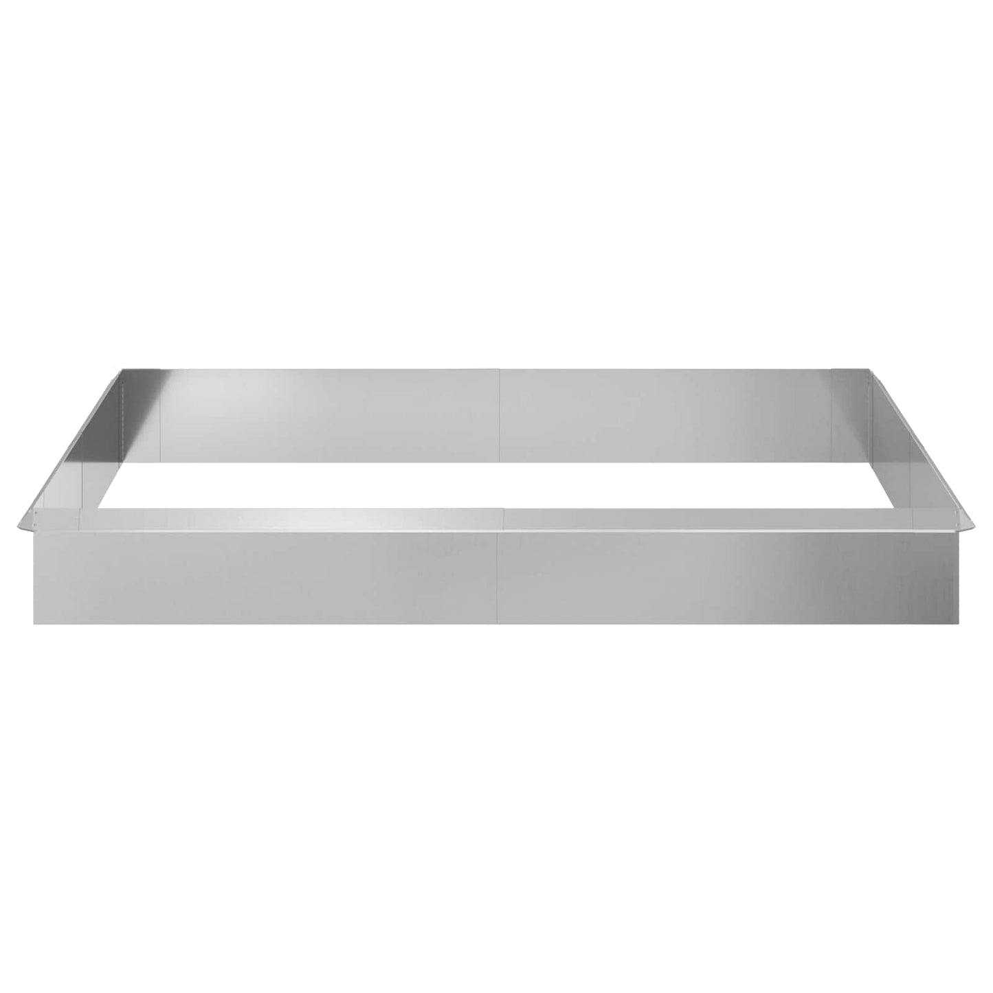 Sneglehegn 12 stk. 100 x 3,5 x 25 cm Galvaniseret stål Sølv