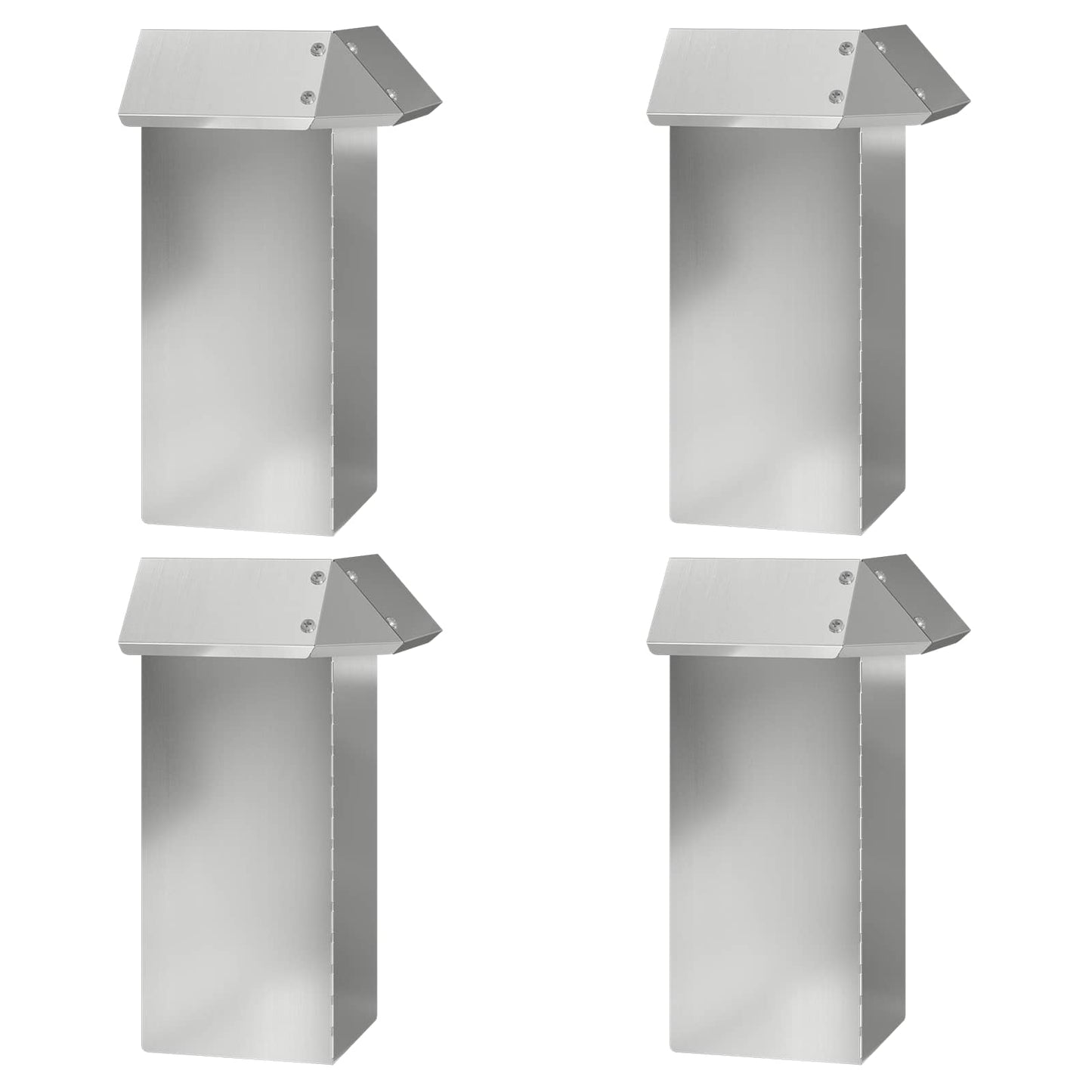 Sneglehegn 20 stk. 100 x 3,5 x 25 cm Galvaniseret stål Sølv