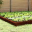 Sneglehegn 20 stk. 100 x 3,5 x 25 cm Cortenstål Rusten