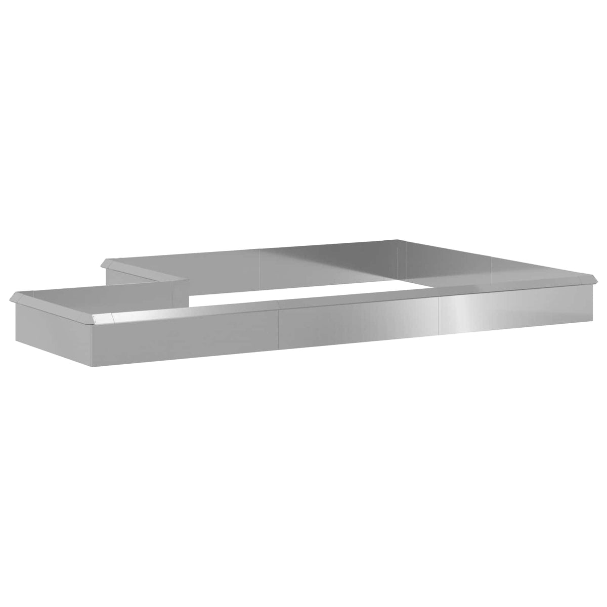 Sneglehegn 16 stk. 100 x 3,5 x 25 cm Galvaniseret stål Sølv
