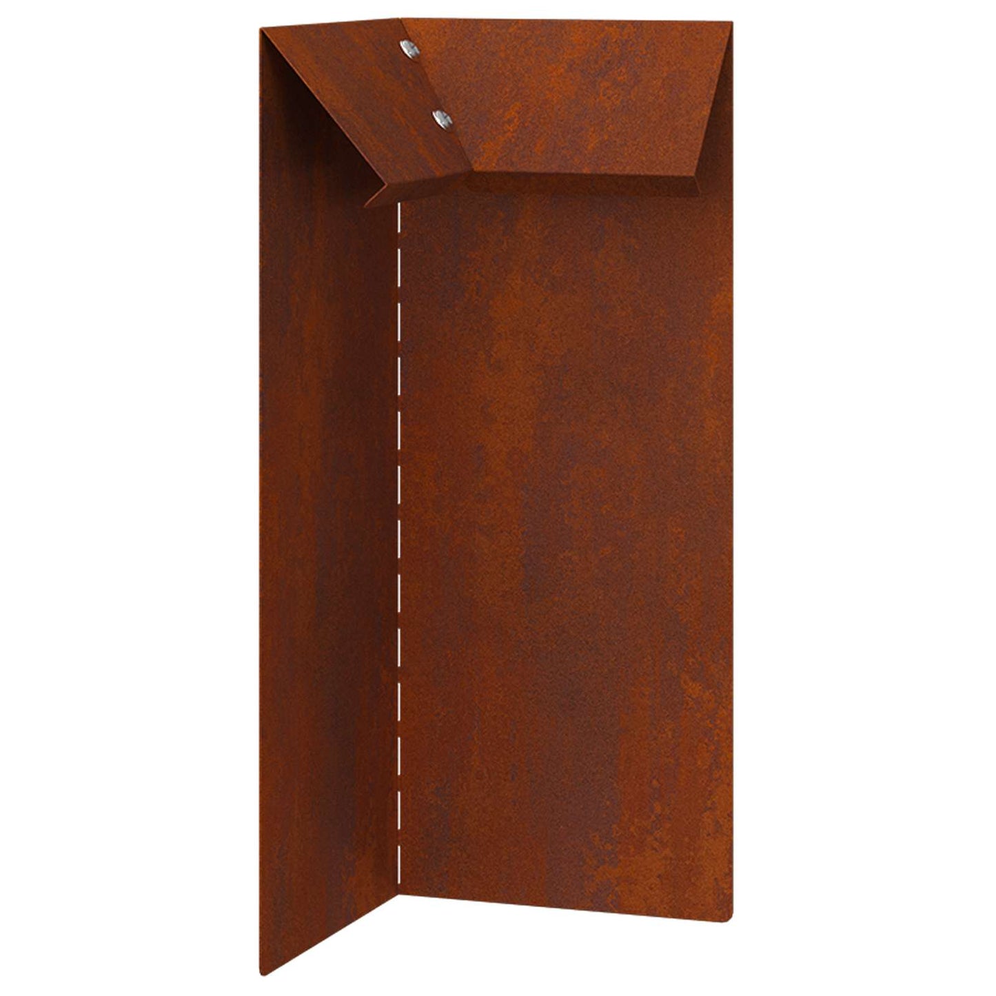 Sneglehegn 16 stk. 100 x 3,5 x 25 cm Cortenstål Rusten