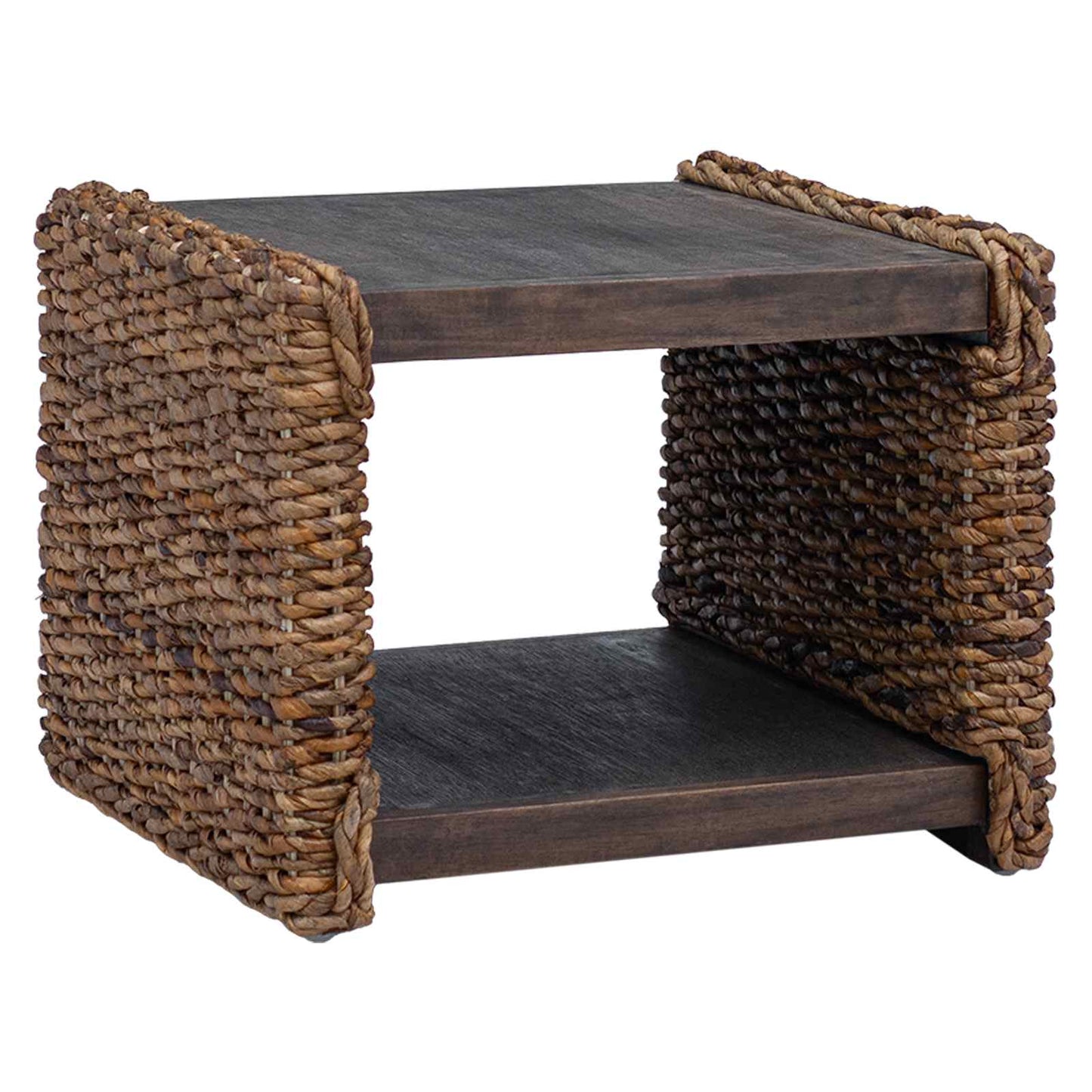 Sofabord Naturfarvet 45 x 45 x 45 cm Massiv Mahogni