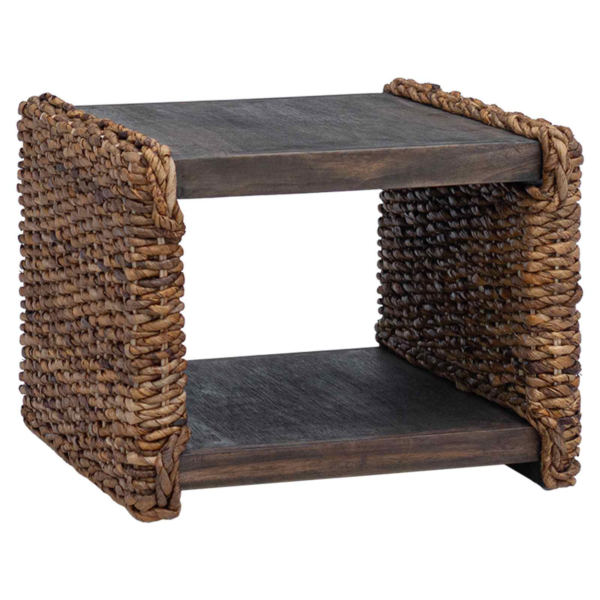 Sofabord Naturfarvet 45 x 45 x 45 cm Massiv Mahogni