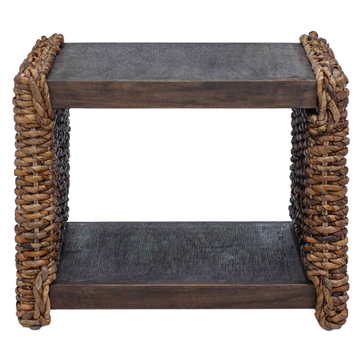 Sofabord Naturfarvet 45 x 45 x 45 cm Massiv Mahogni