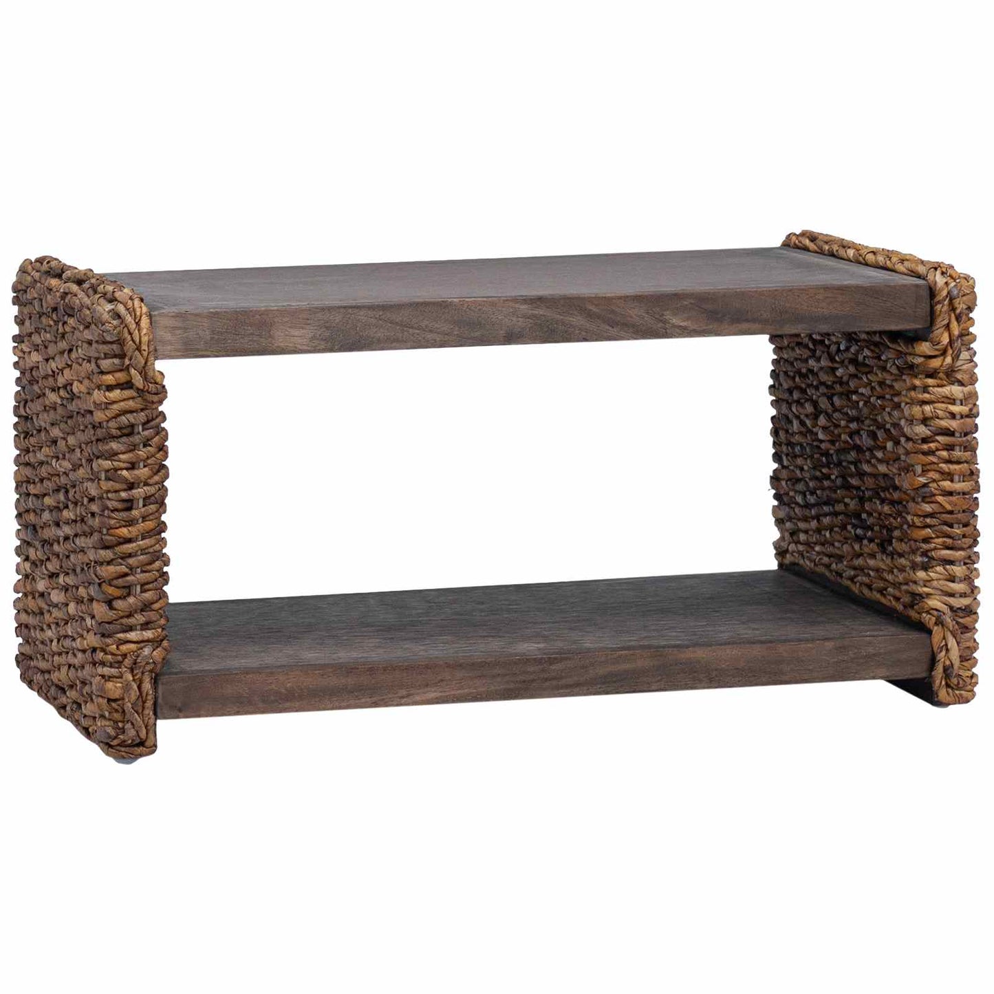Sofabord Naturfarvet 70 x 35 x 35 cm Massiv Mahogni