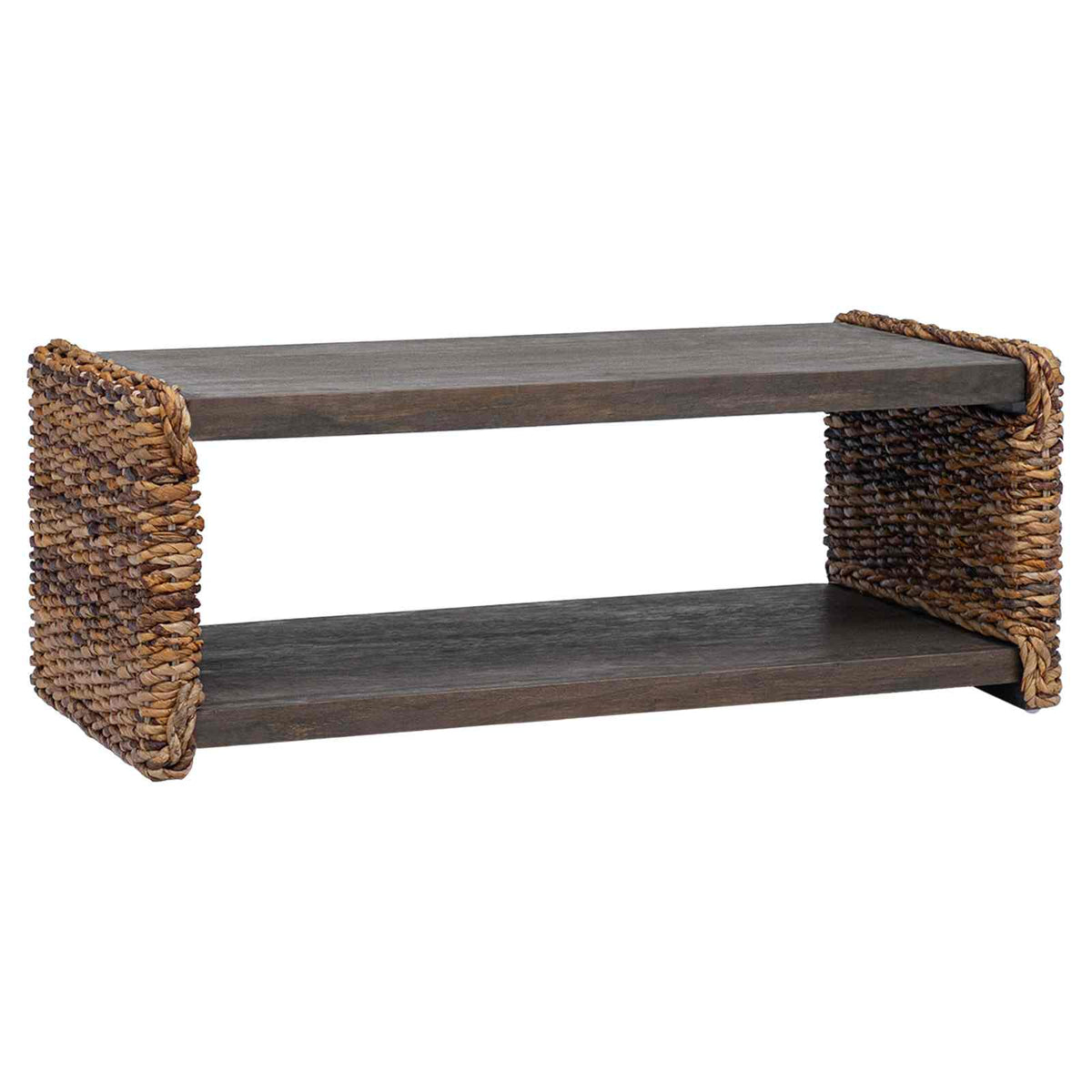 Sofabord Naturfarvet 90 x 45 x 35 cm Massiv Mahogni