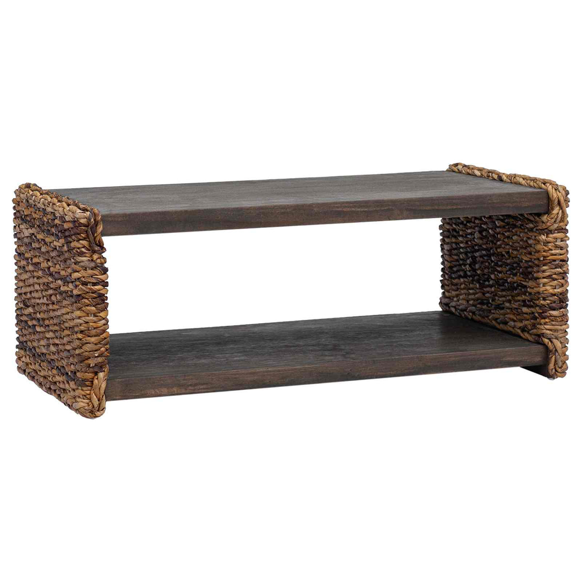 Sofabord Naturfarvet 90 x 45 x 35 cm Massiv Mahogni