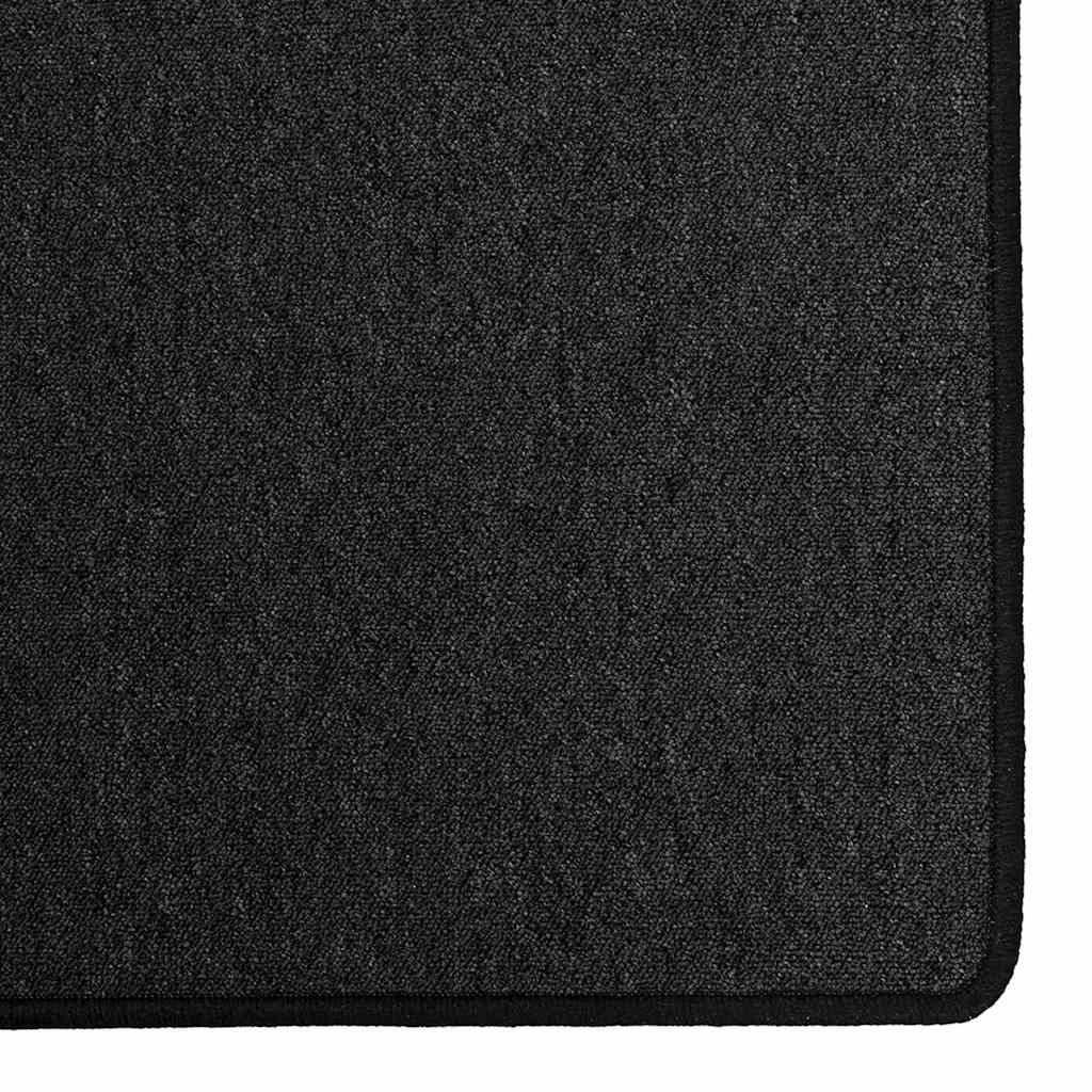 Tæppe Runner Antracit 100 x 100 cm 100% Polypropylen