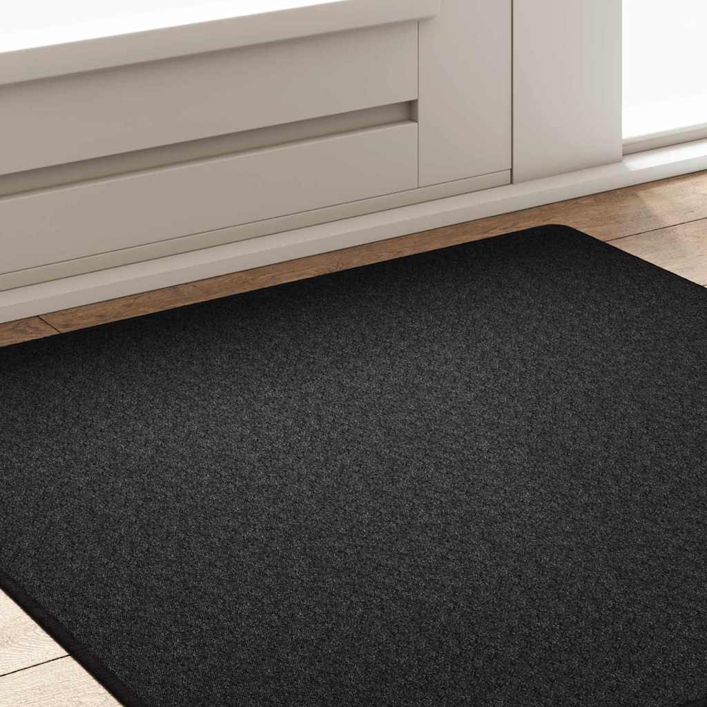Tæppe Runner Antracit 100 x 100 cm 100% Polypropylen