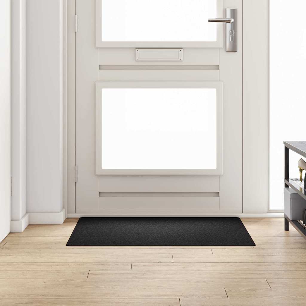 Tæppe Runner Antracit 100 x 100 cm 100% Polypropylen