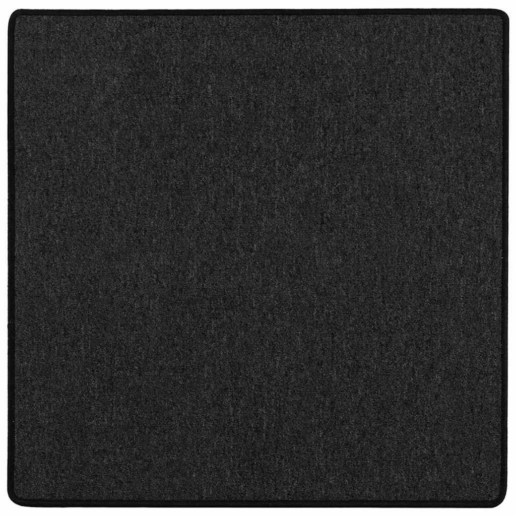 Tæppe Runner Antracit 100 x 100 cm 100% Polypropylen