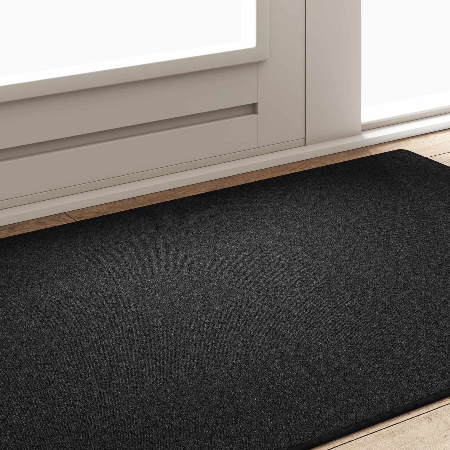 Tæppe Runner Antracit 100 x 150 cm 100% Polypropylen