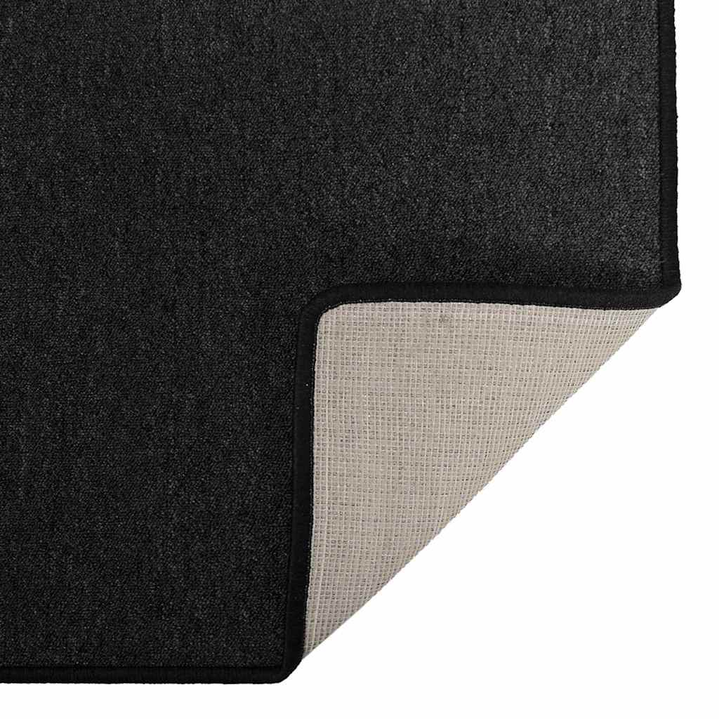 Tæppe Runner Antracit 100 x 200 cm 100% Polypropylen