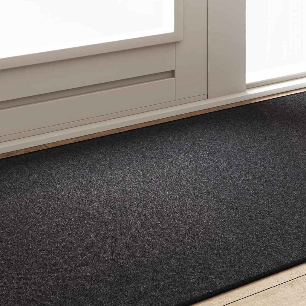 Tæppe Runner Antracit 100 x 200 cm 100% Polypropylen