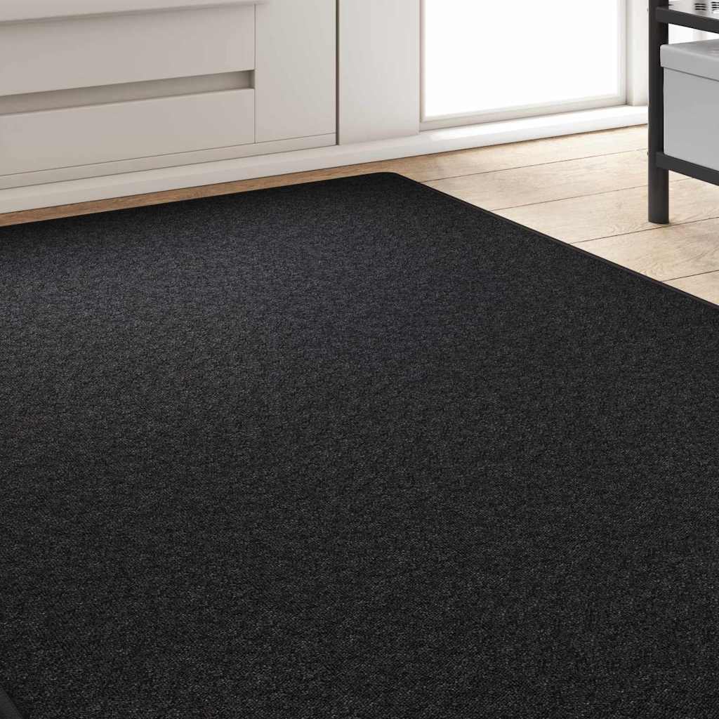 Tæppe Runner Antracit 100 x 250 cm 100% Polypropylen