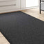 Tæppe Runner Mørkegrå 80 x 500 cm 100% Polypropylen