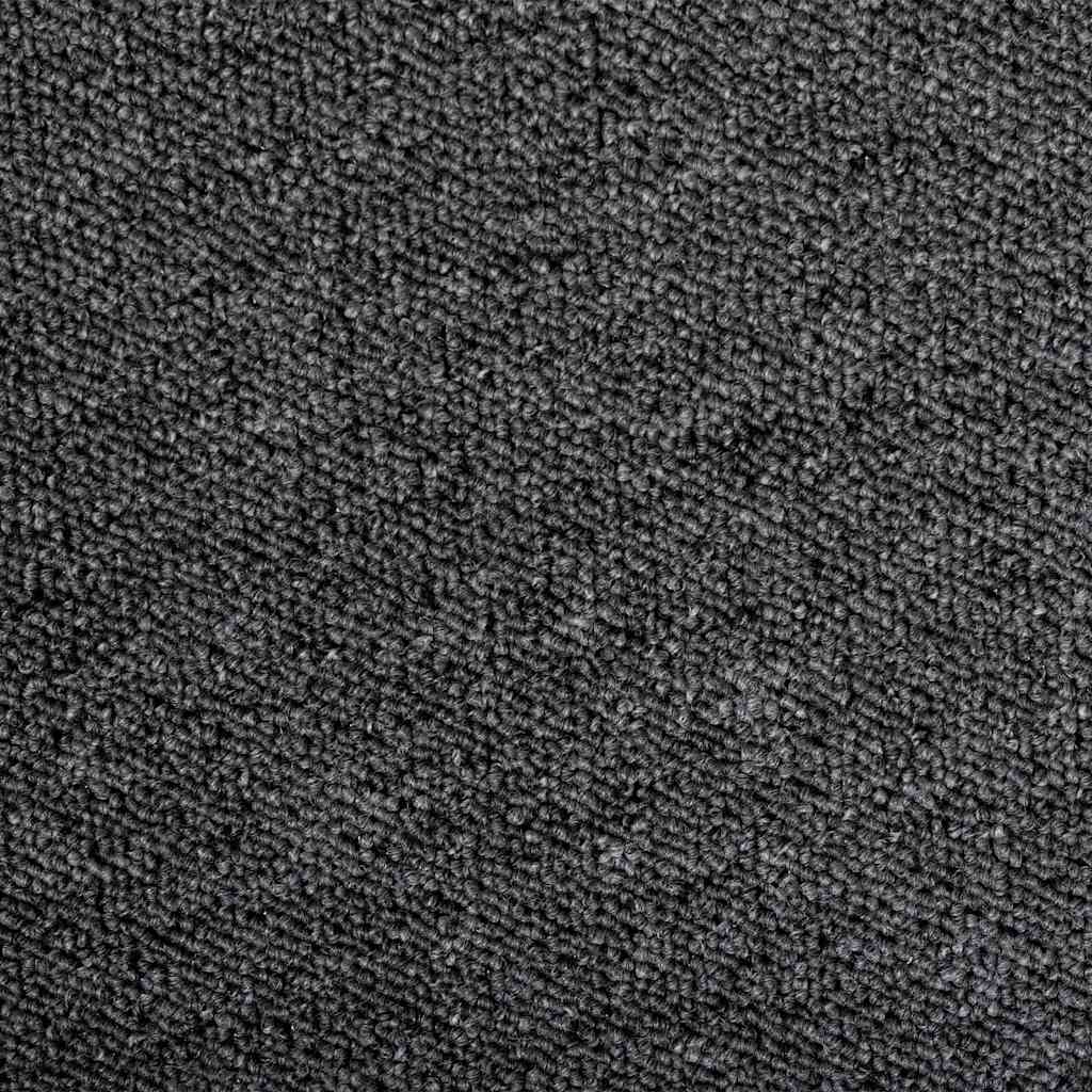 Tæppe Runner Mørkegrå 100 x 100 cm 100% Polypropylen