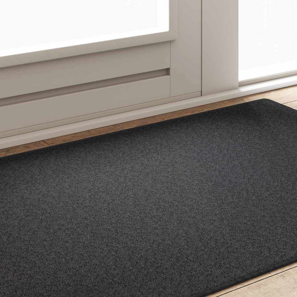 Tæppe Runner Mørkegrå 100 x 150 cm 100% Polypropylen
