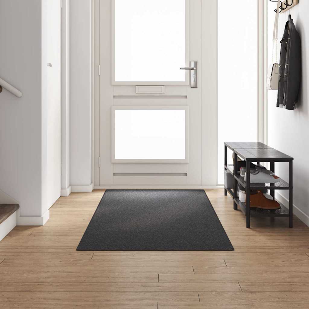 Tæppe Runner Mørkegrå 100 x 300 cm 100% Polypropylen