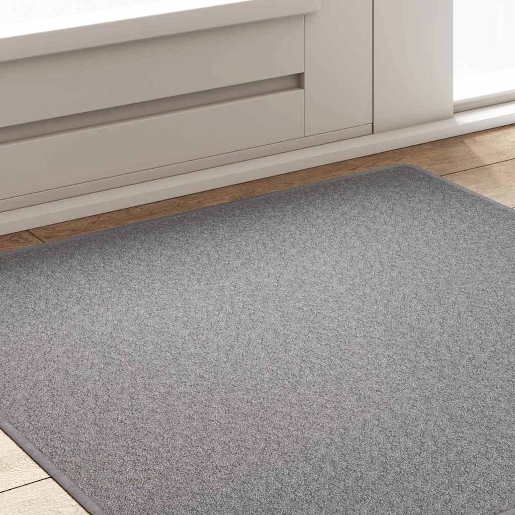 Tæppe Runner Lysegrå 100 x 100 cm 100% Polypropylen
