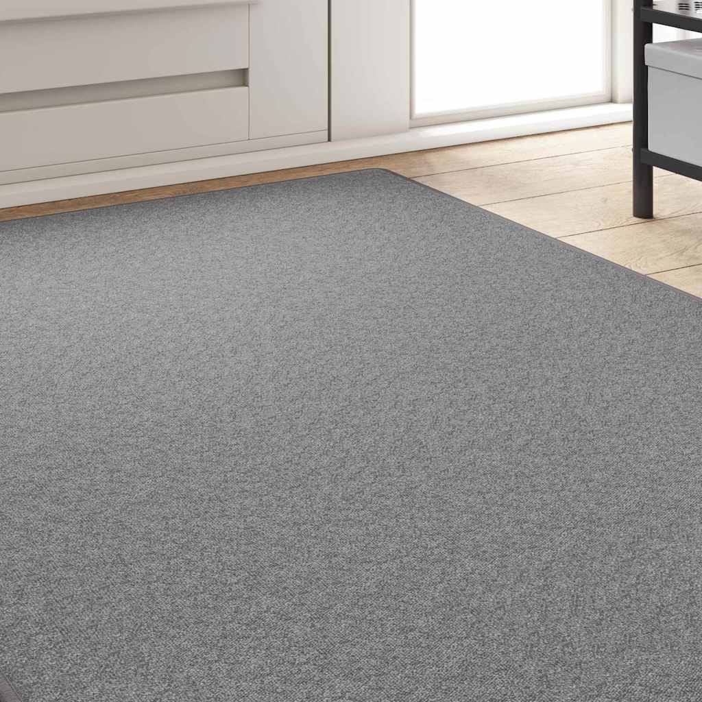 Tæppe Runner Lysegrå 100 x 250 cm 100% Polypropylen