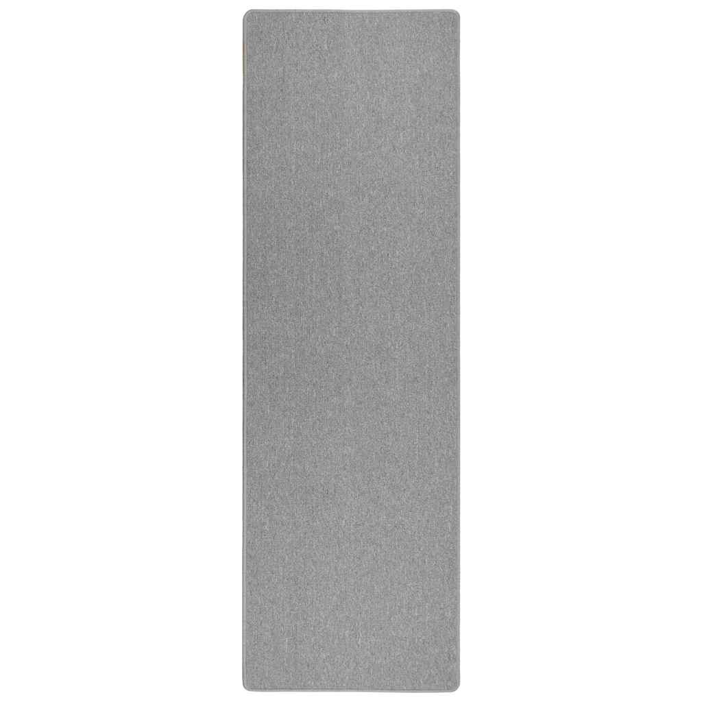 Tæppe Runner Lysegrå 100 x 250 cm 100% Polypropylen