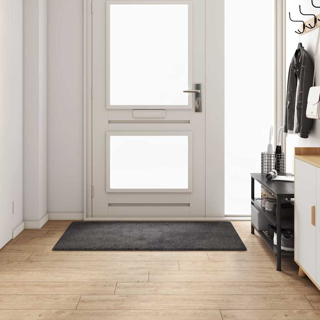 Tæppe Runner Grå 80 x 150 cm 100% Polypropylen Tuft