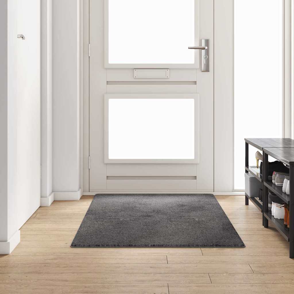Tæppe Runner Grå 100 x 200 cm 100% Polypropylen Tuft