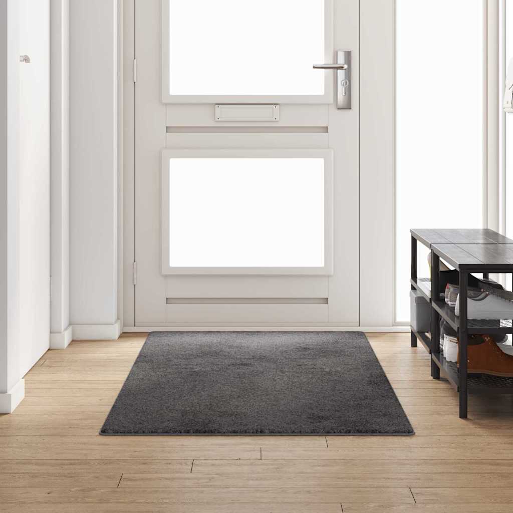 Tæppe Runner Grå 100 x 250 cm 100% Polypropylen Tuft