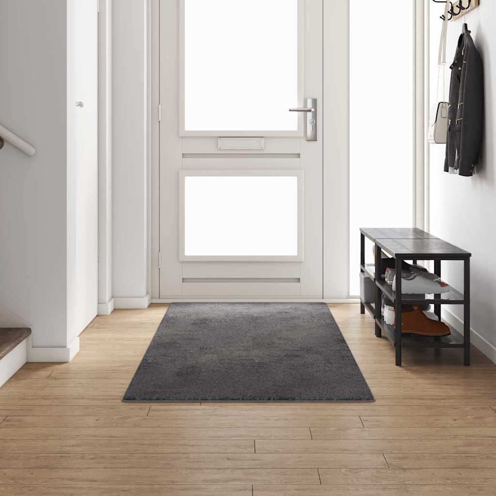 Tæppe Runner Grå 100 x 300 cm 100% Polypropylen Tuft