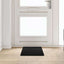 Tæppe Runner Sort 50 x 100 cm 100% Polypropylen Tuft