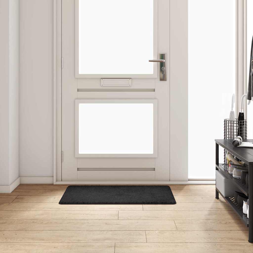 Tæppe Runner Sort 50 x 100 cm 100% Polypropylen Tuft