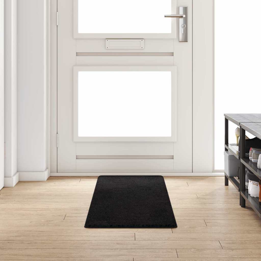 Tæppe Runner Sort 50 x 200 cm 100% Polypropylen Tuft