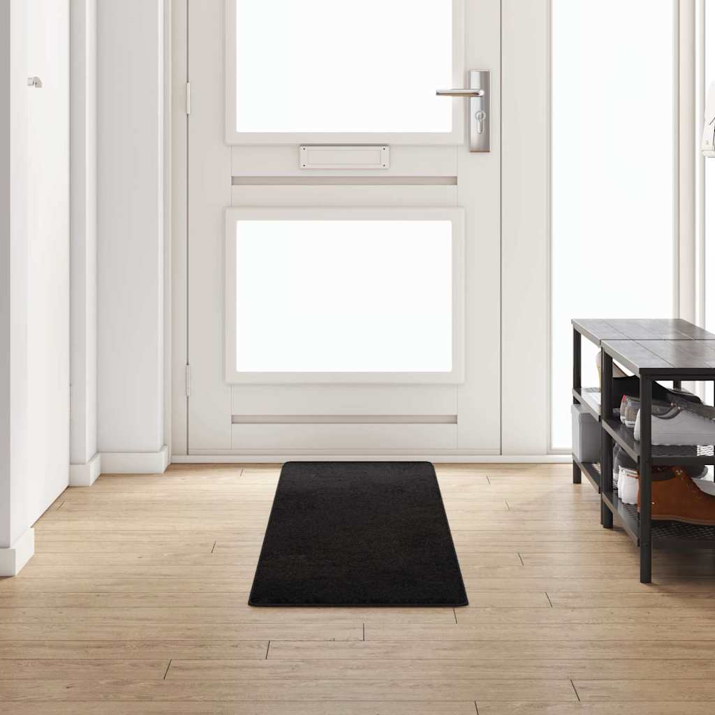 Tæppe Runner Sort 50 x 250 cm 100% Polypropylen Tuft