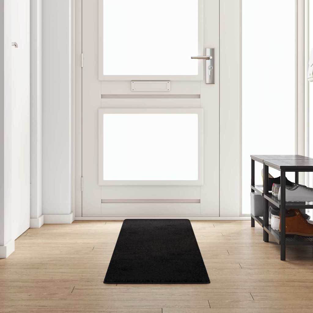 Tæppe Runner Sort 50 x 300 cm 100% Polypropylen Tuft