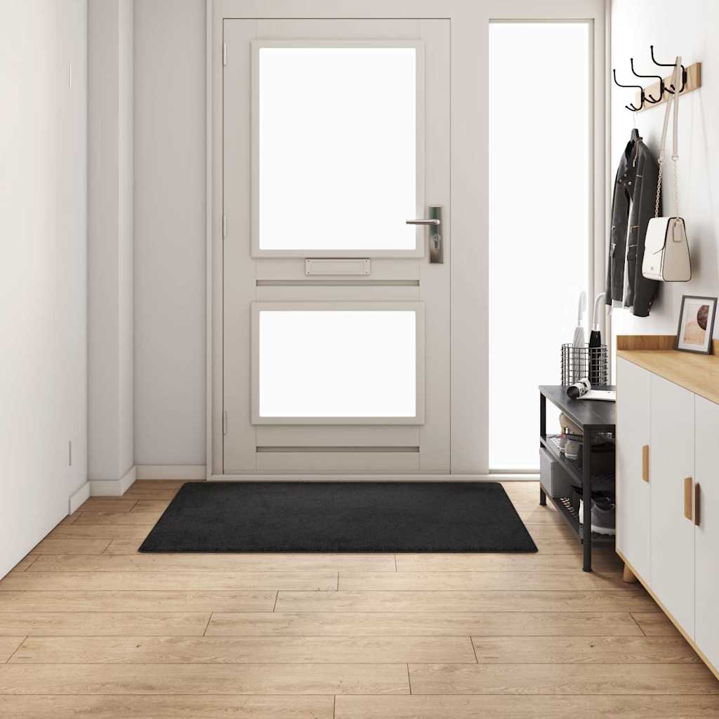 Tæppe Runner Sort 100 x 150 cm 100% Polypropylen Tuft