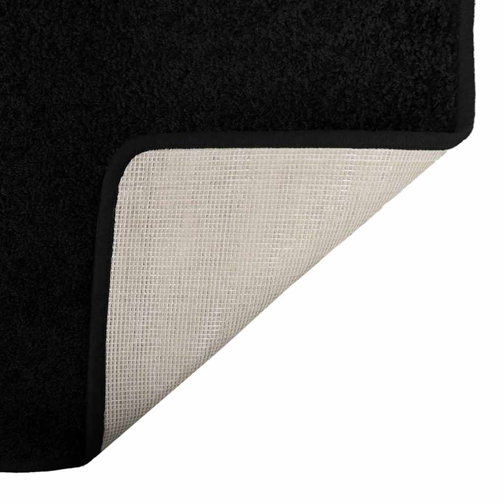 Tæppe Runner Sort 100 x 250 cm 100% Polypropylen Tuft