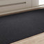 Tæppe Runner Antracit 80 x 150 cm Stof