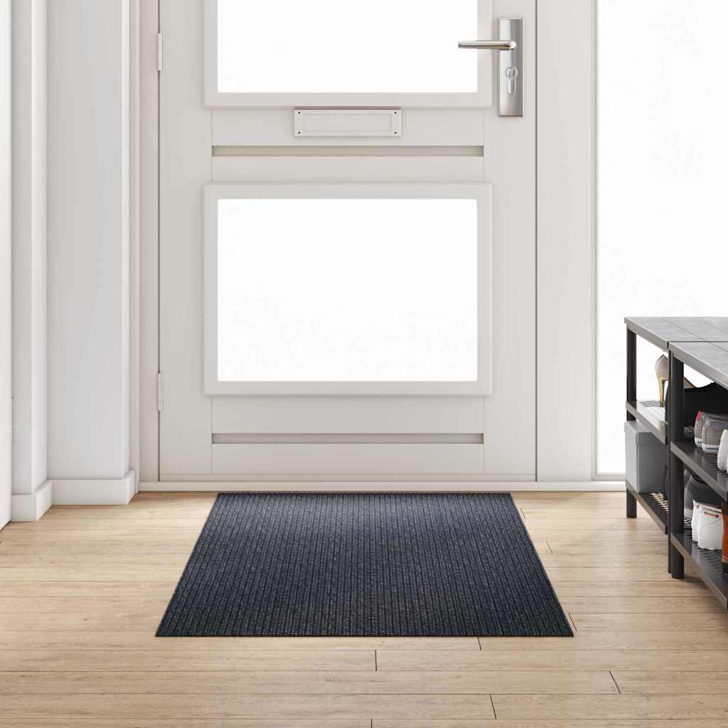 Tæppe Runner Antracit 80 x 200 cm Stof
