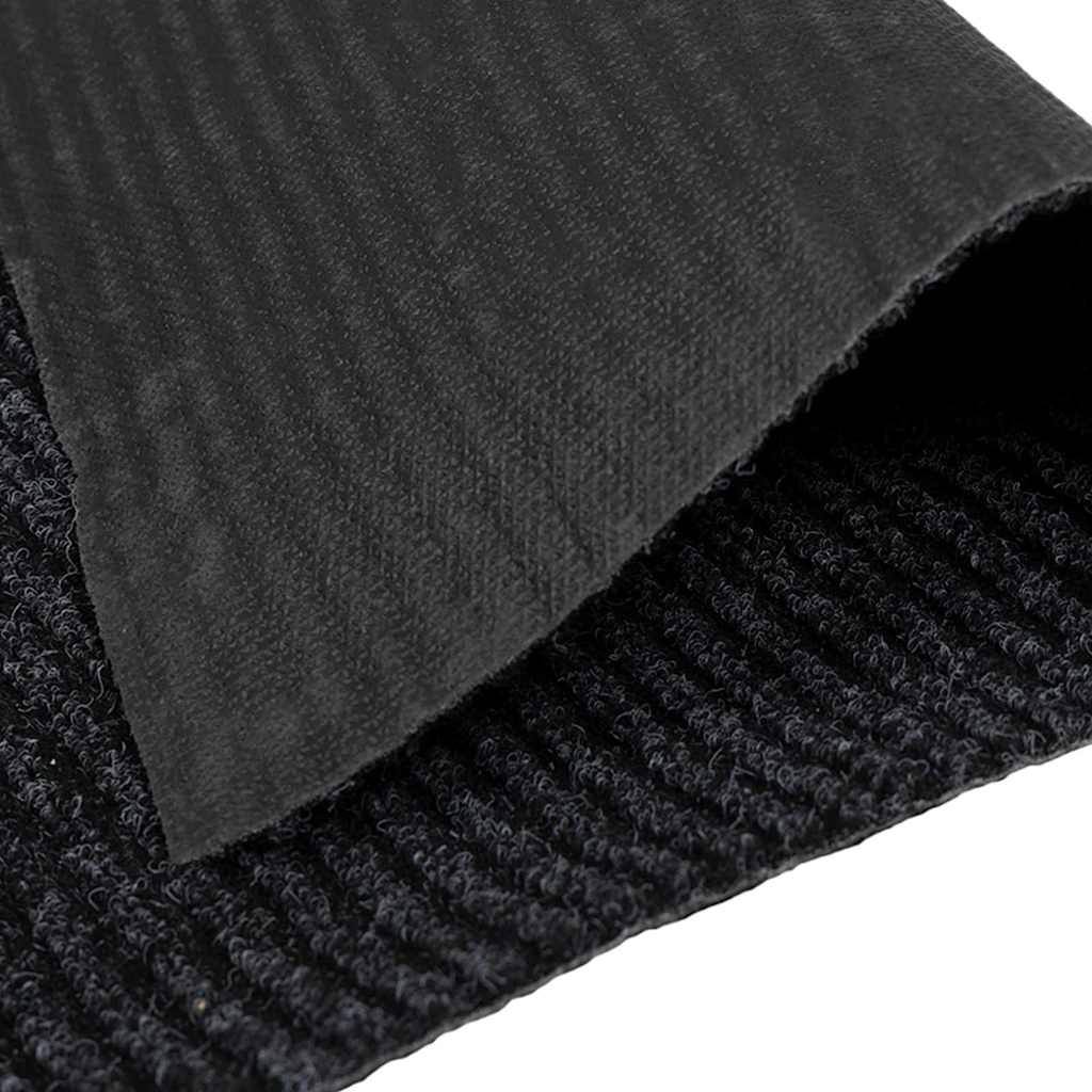 Tæppe Runner Antracit 80 x 250 cm Stof